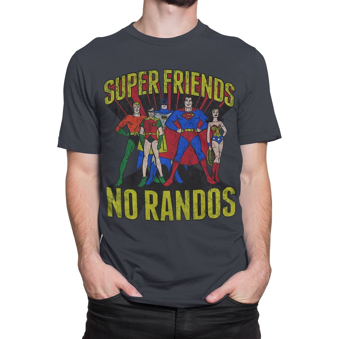Super Friends No Randos Men's T-Shirt