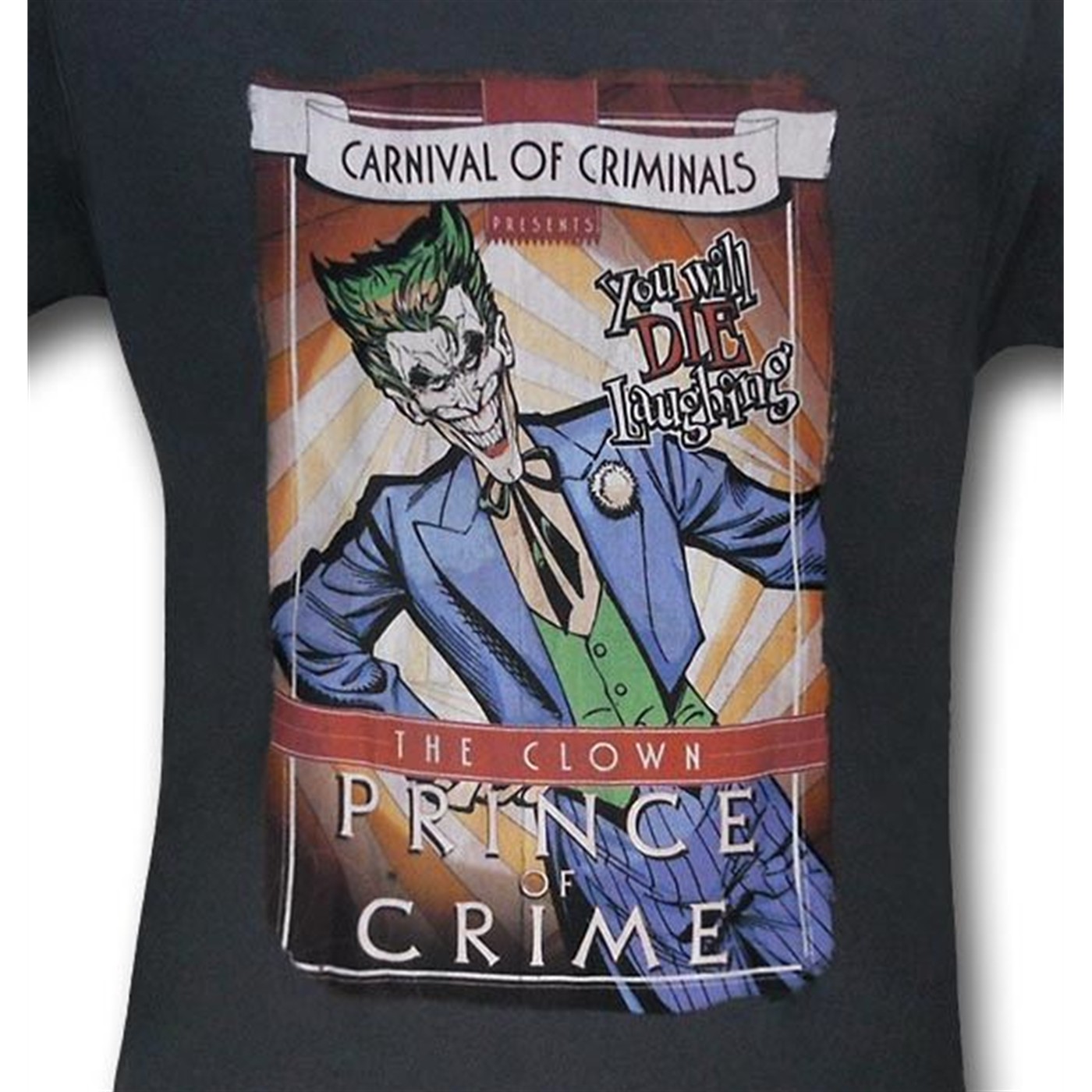 Joker Carnival Poster 30 Single T-Shirt