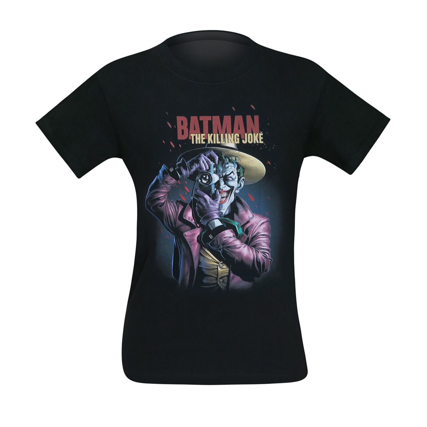 The Joker The Killing Joke Smile Poster Men's T-Shirt