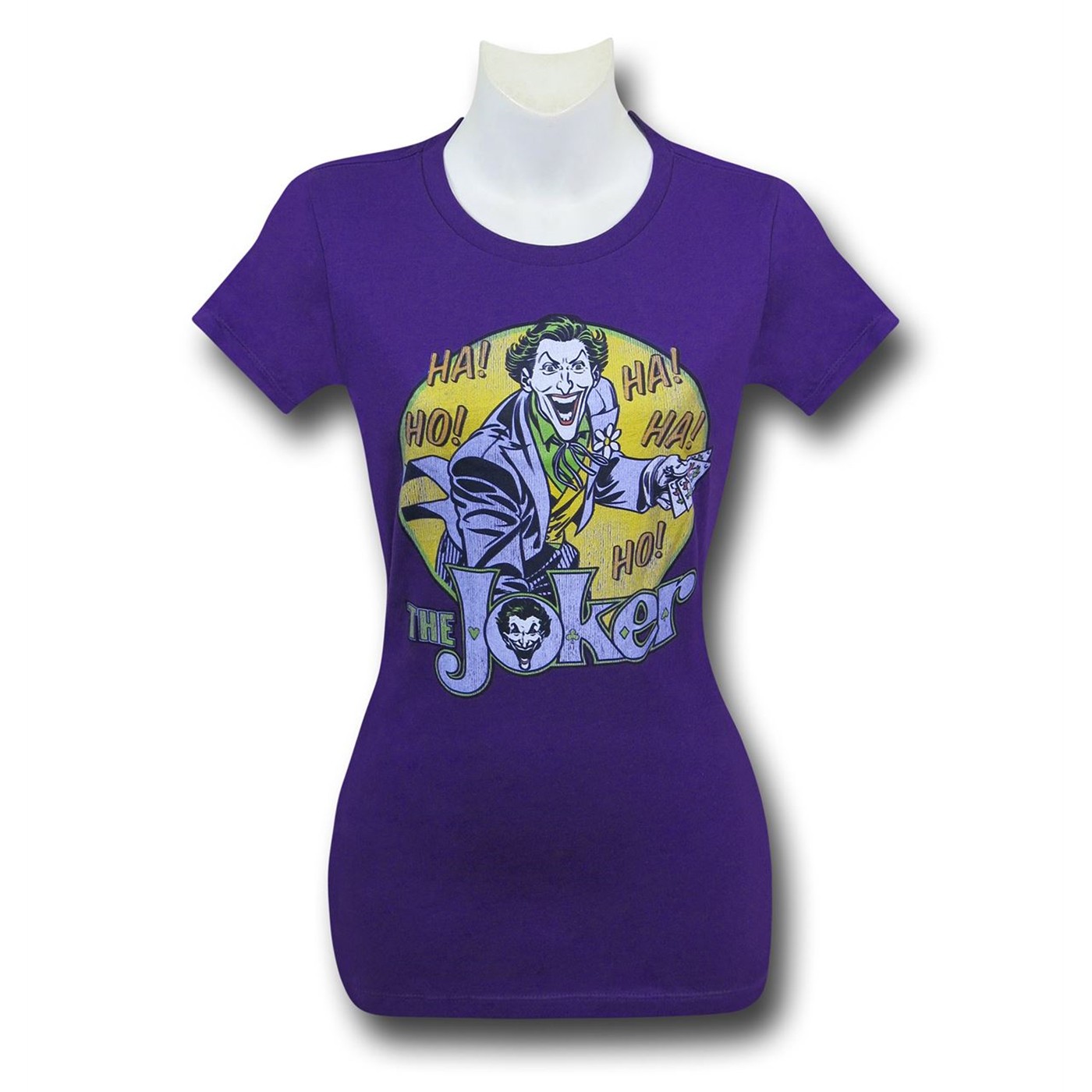 Joker Ho! Ha! Purple Women's T-Shirt