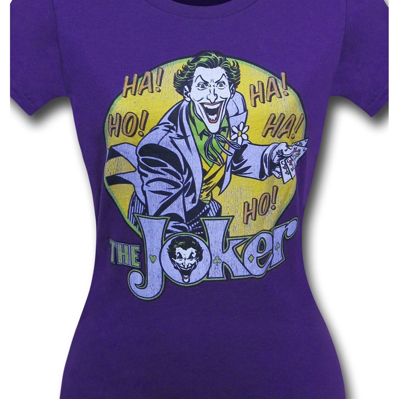 Joker Ho! Ha! Purple Women's T-Shirt