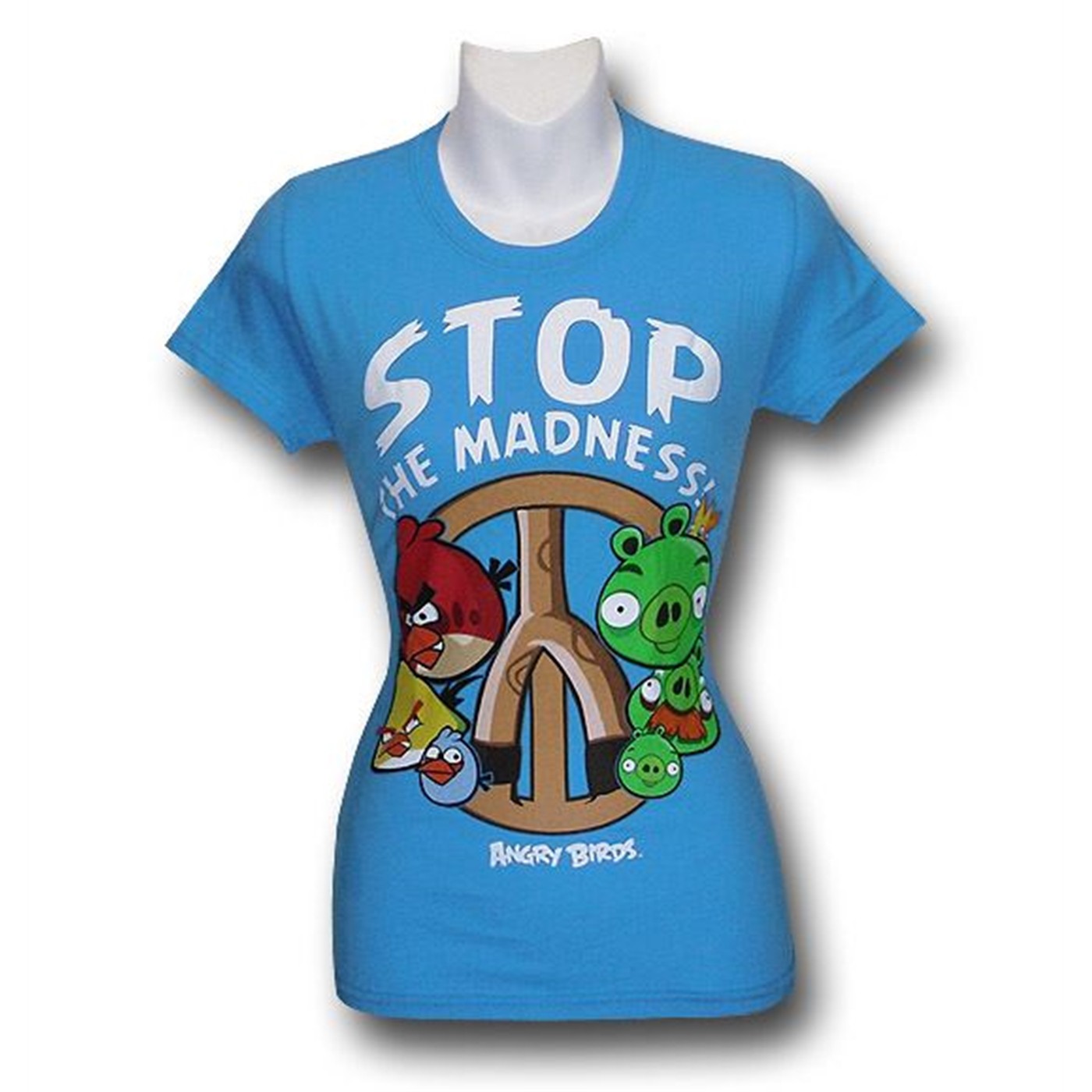 Angry Birds Women's Stop the Madness T-Shirt