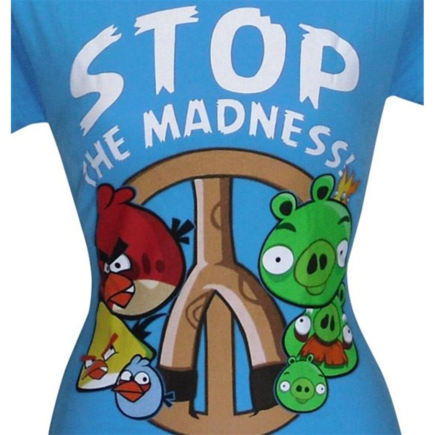 Angry Birds Women's Stop the Madness T-Shirt