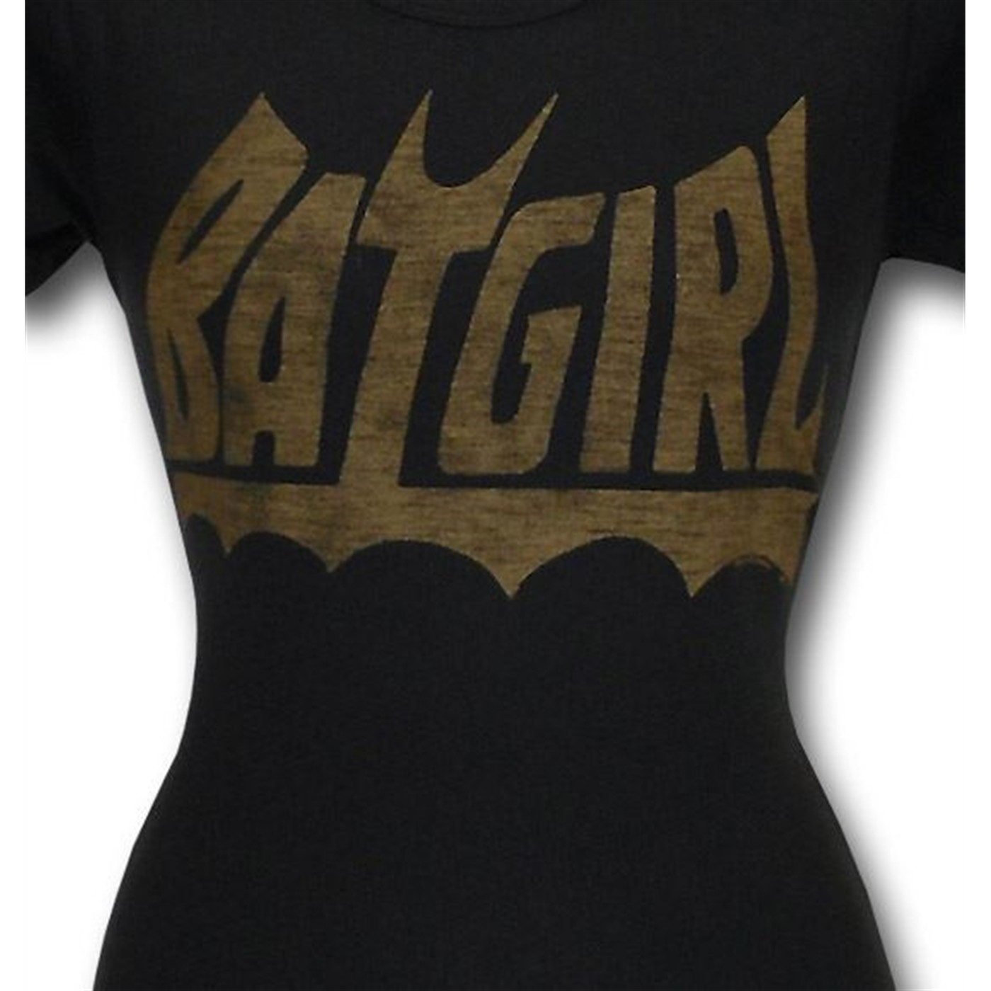 Batgirl Jr Womens Retro Logo Junk Food T-Shirt