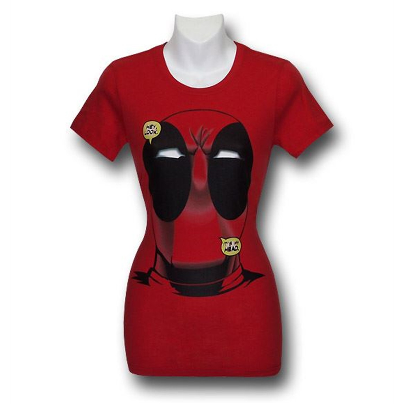 Deadpool Women's Big Head T-Shirt