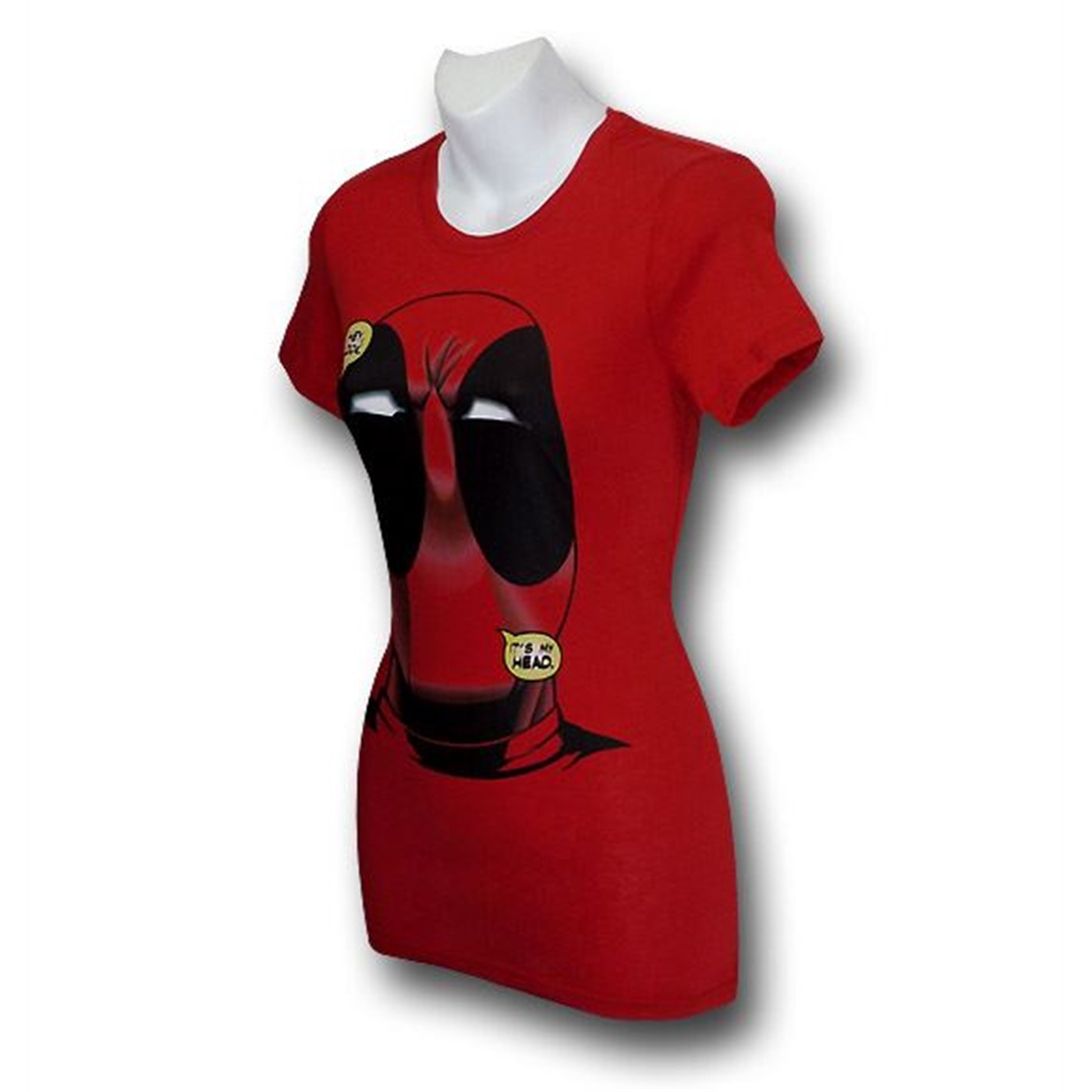 Deadpool Women's Big Head T-Shirt