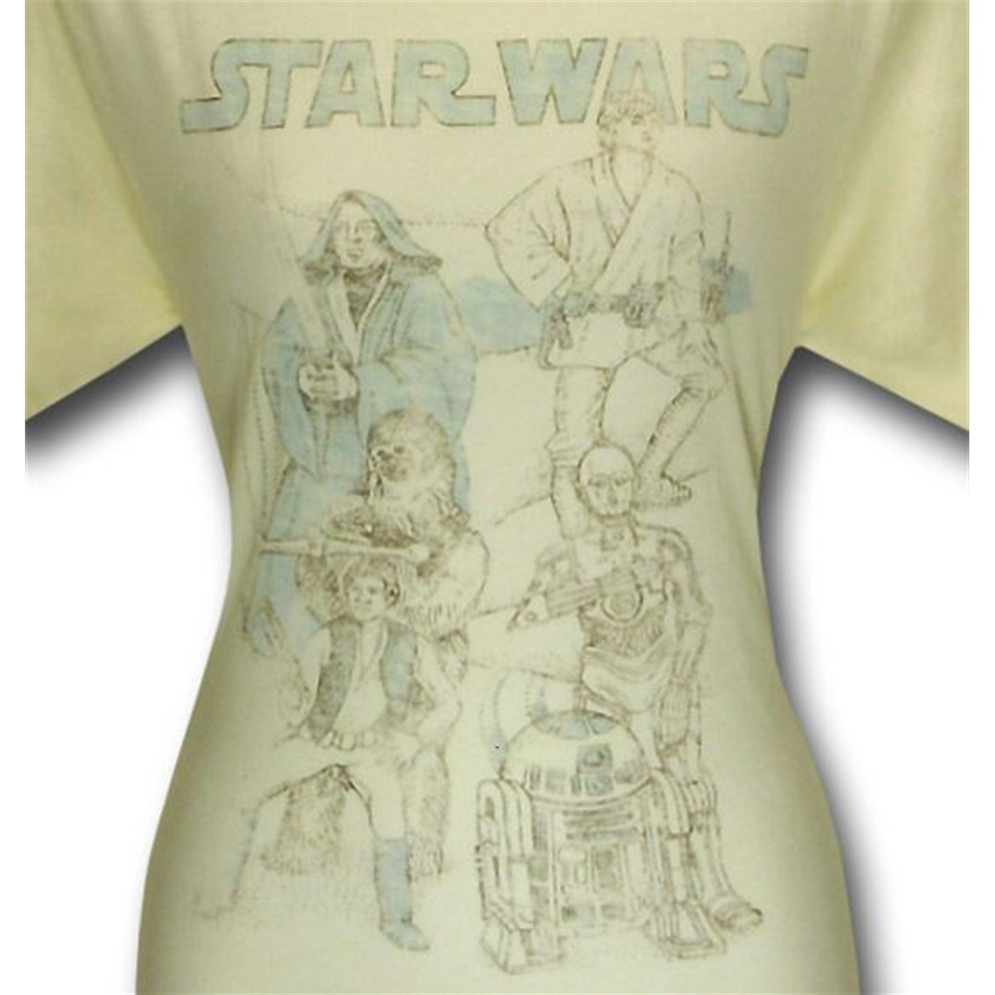 Star Wars Jrs Super Fade Junk Food Slouch T-Shirt