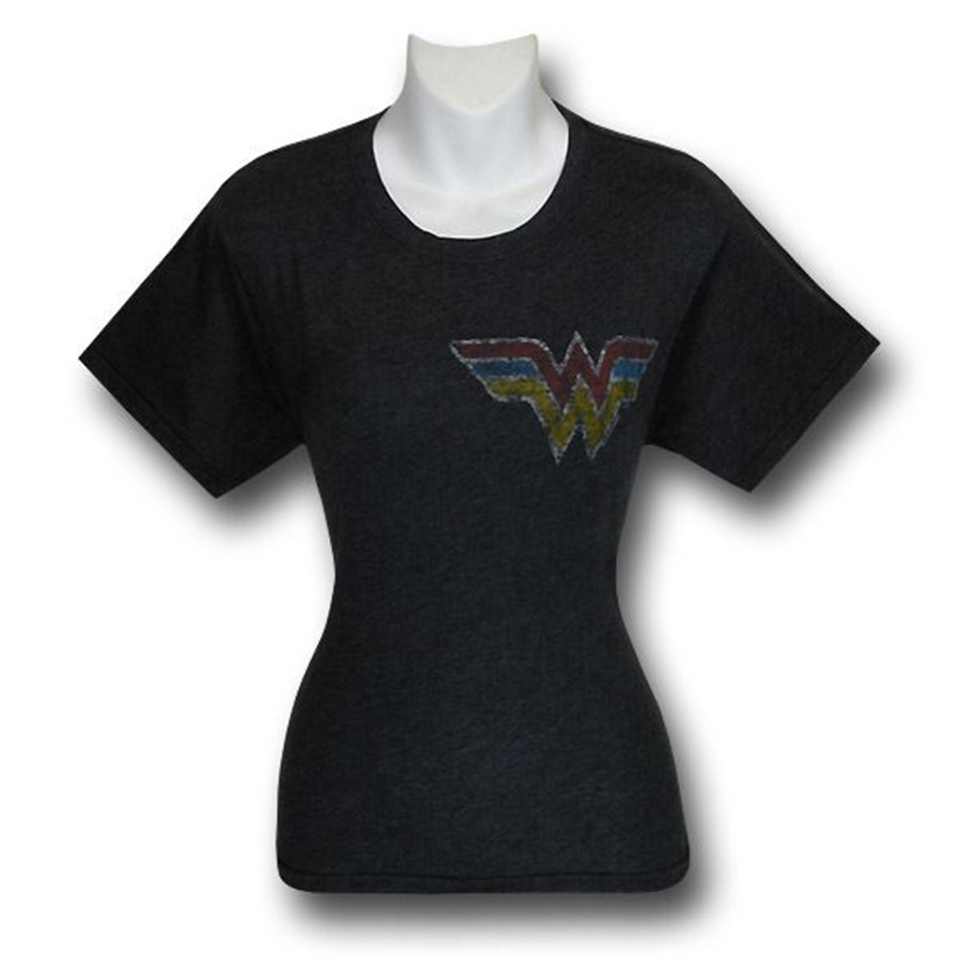 Wonder Woman Juniors Glamor Junk Food Slouch T-Shirt