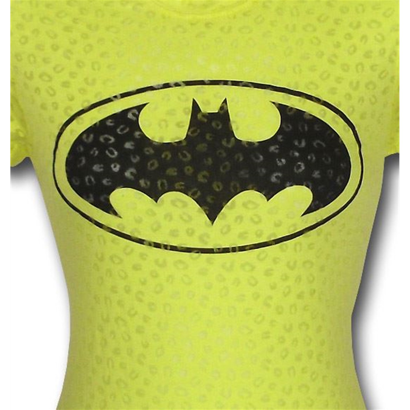 Batgirl Jr Womens Leopard T-Shirt
