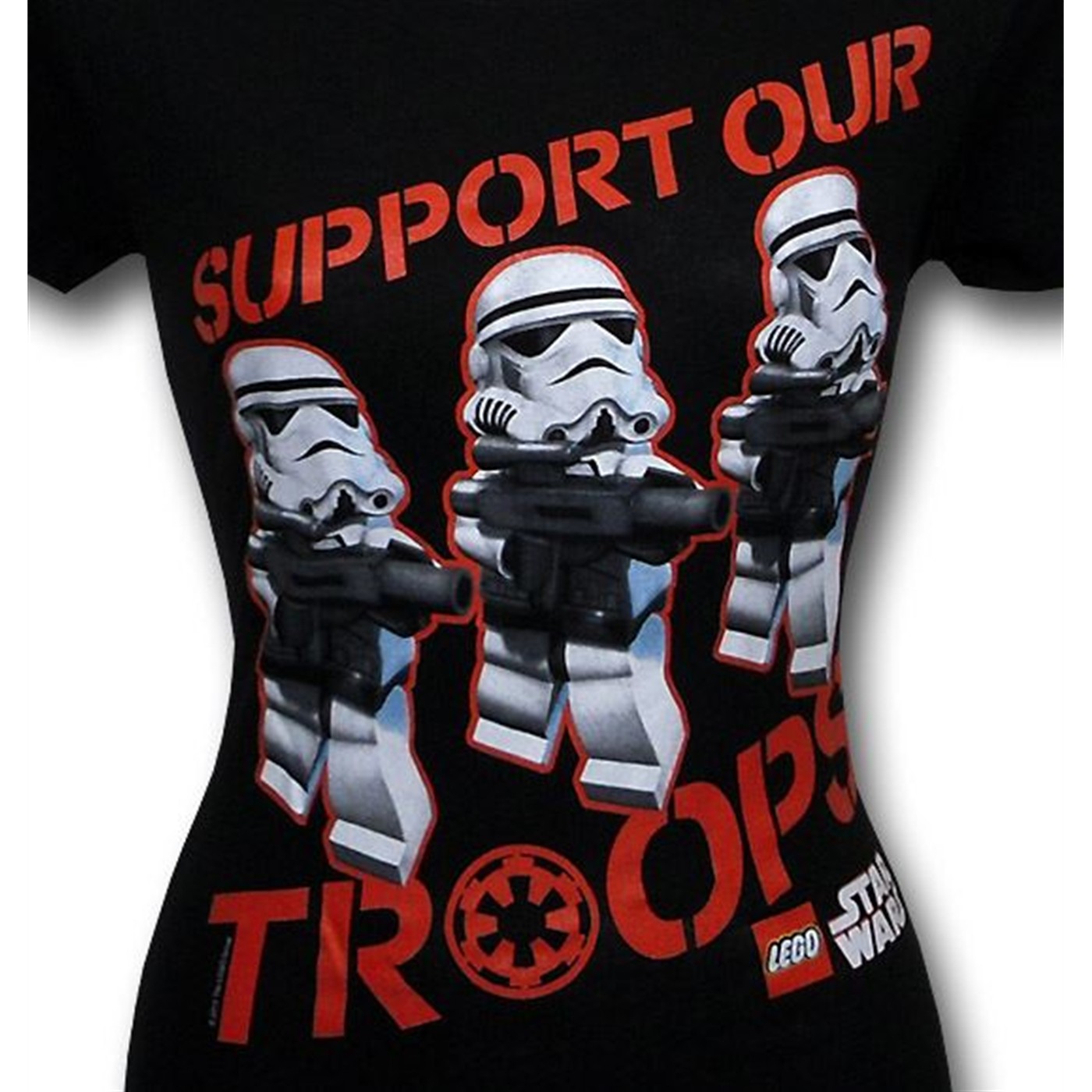 Star Wars Lego Jr Support Troops 30s T-Shirt