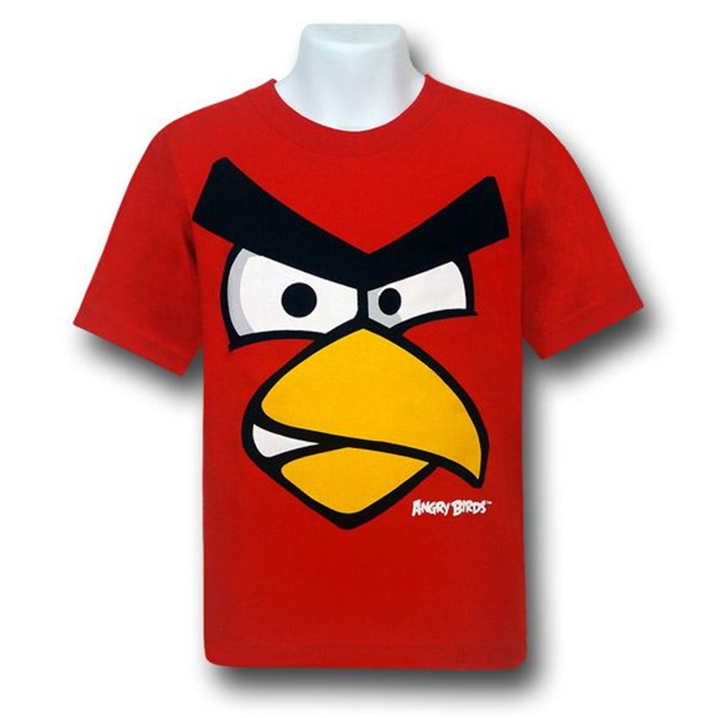 Angry Birds Boys' Big Red Face T-Shirt (Big Boys)