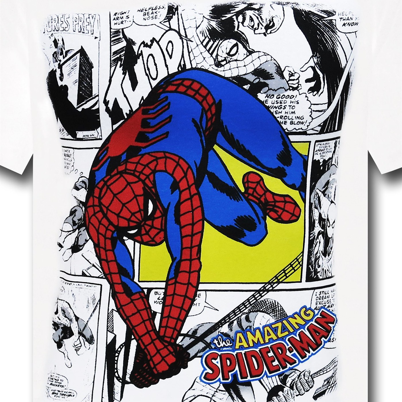 Spiderman Comic Panels 30 Single Kids T-Shirt
