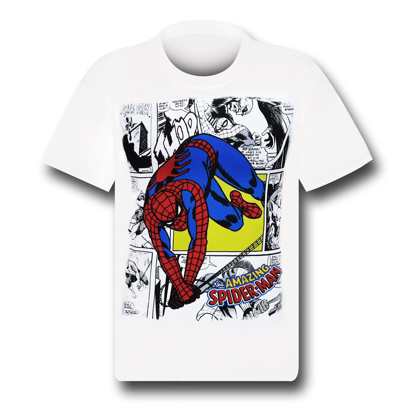 Spiderman Comic Panels 30 Single Kids T-Shirt