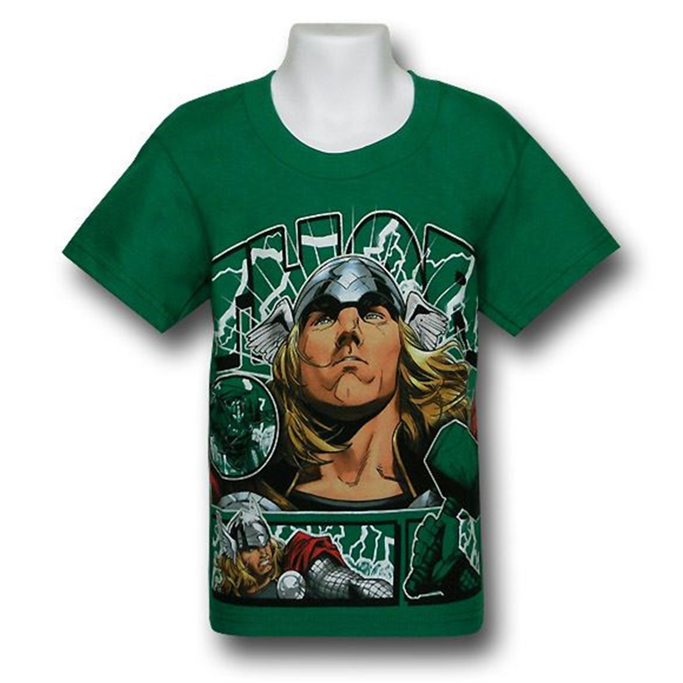 Thor Juvenile Green Hero T-Shirt