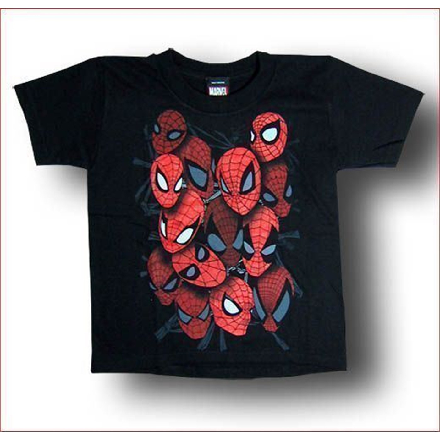 Spiderman Juvenile Artists' Heads T-Shirt