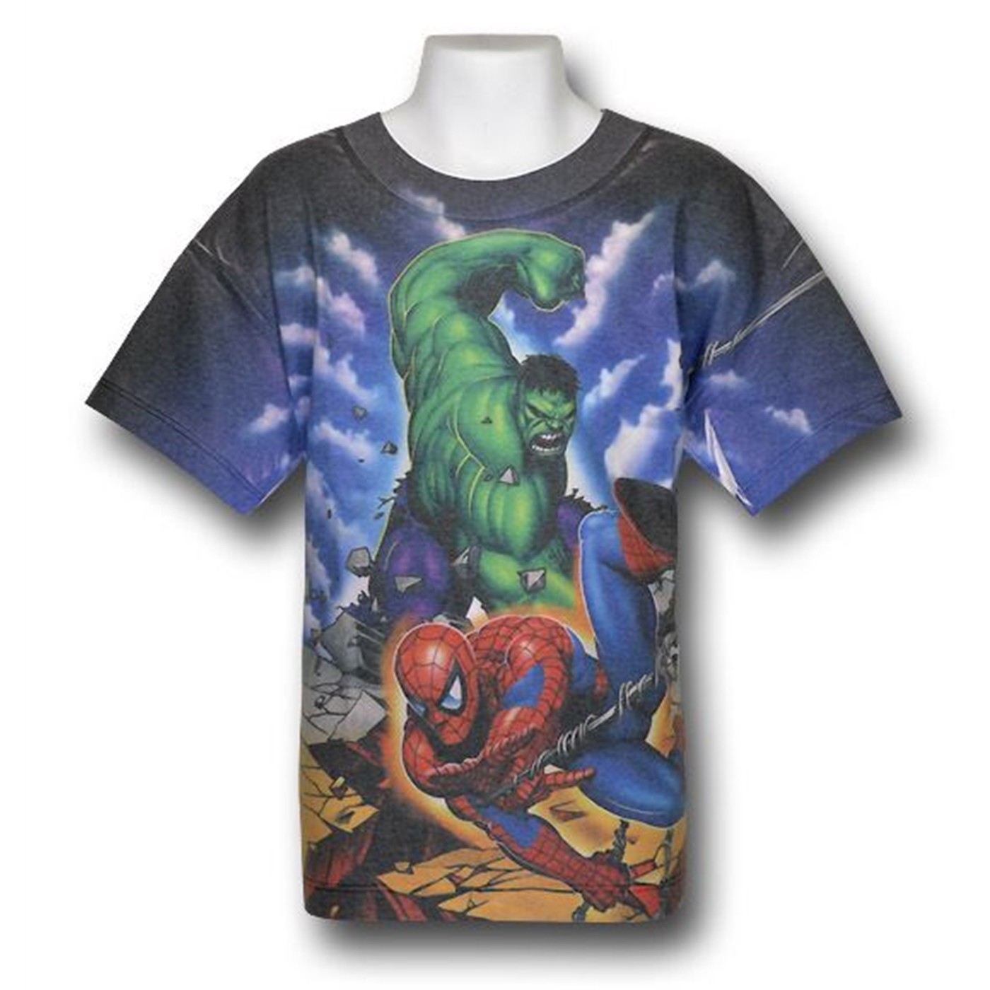 Hulk Juvenile Hulk Effect Sublimated T-Shirt