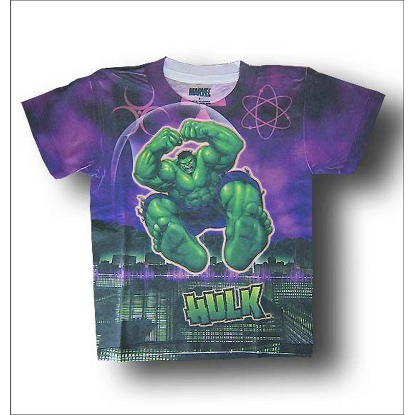 Hulk Juvenile City Leap Sublimated T-Shirt