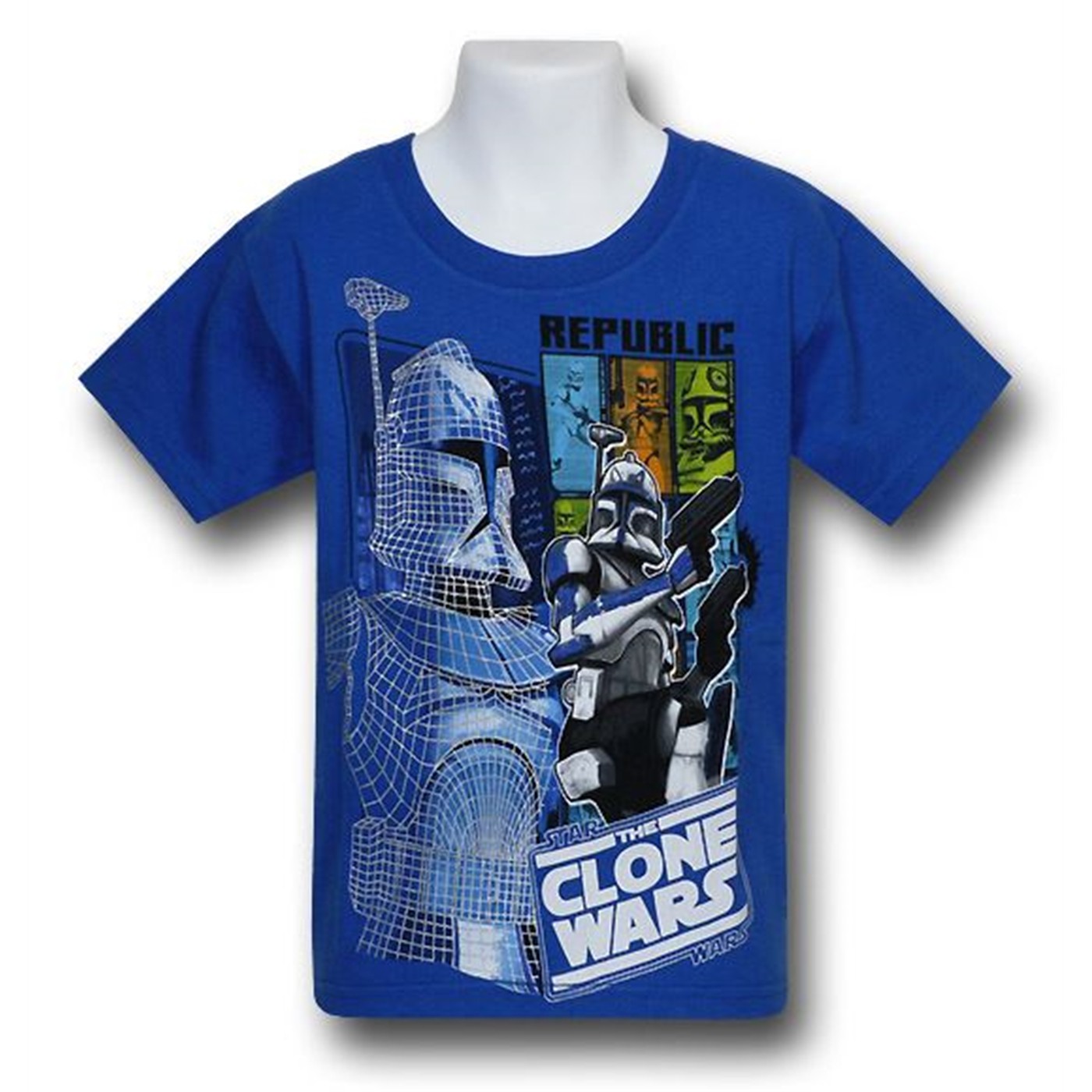 Star Wars Juvenile Rex Grid T-Shirt
