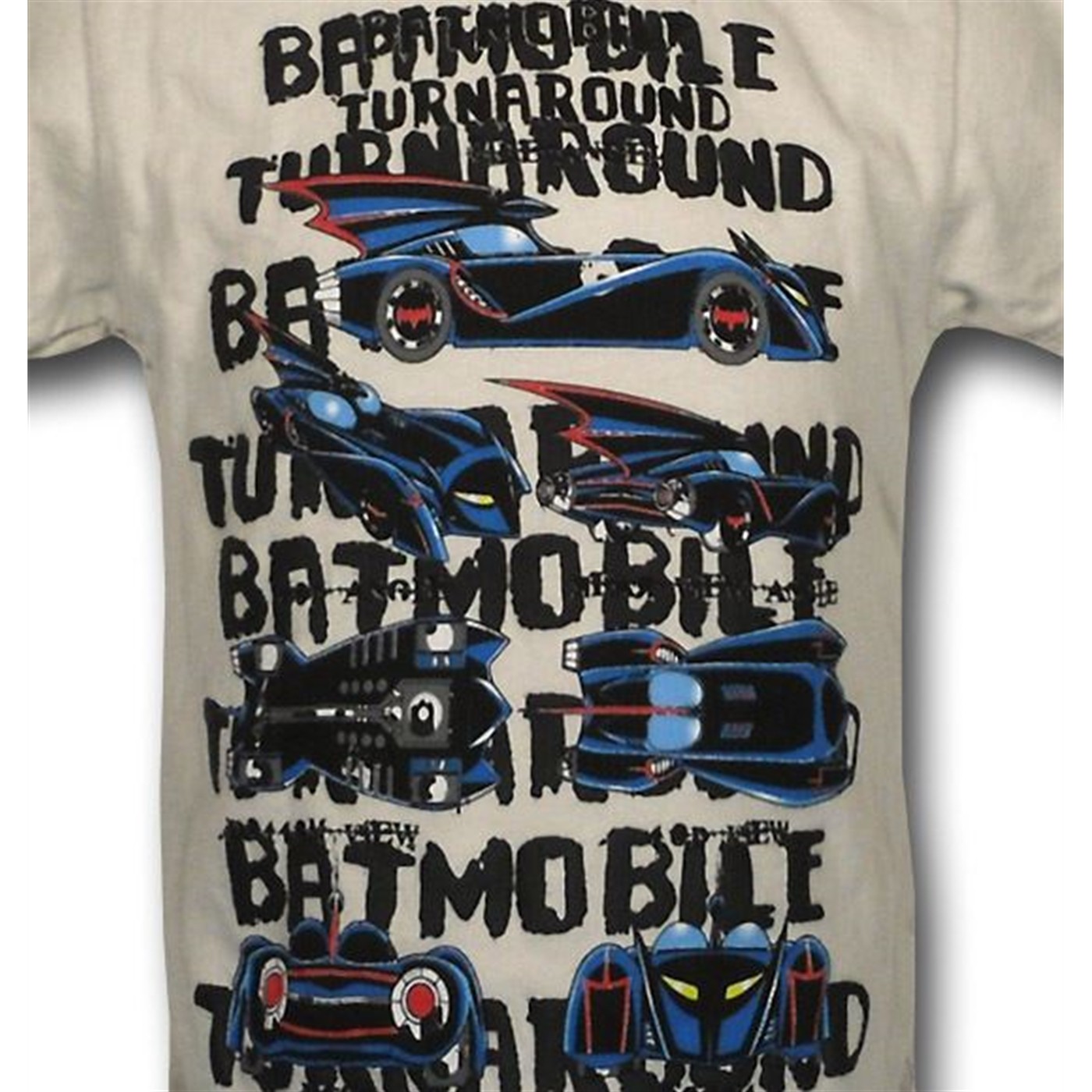 Batman Kids Batmobile Turnaround 30 Single T-Shirt