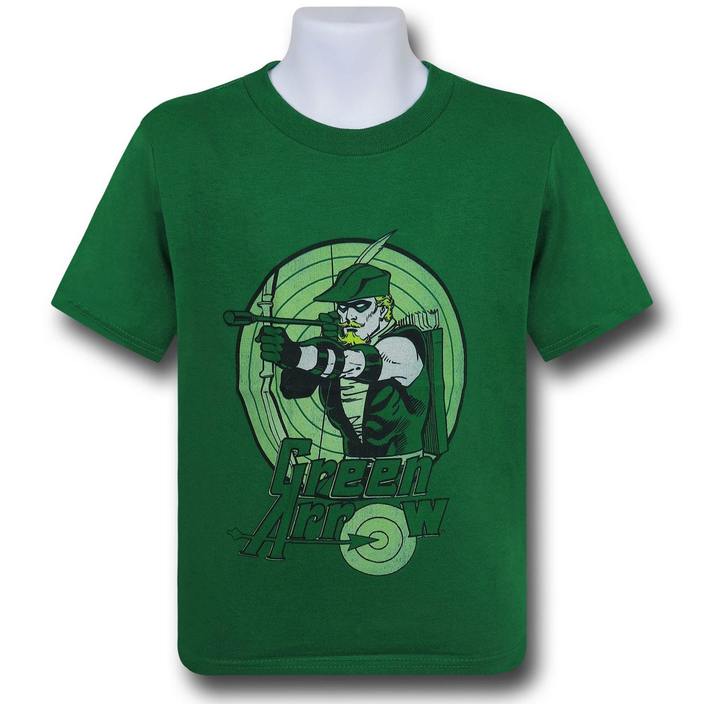 Green Arrow Kids Bullseye Kelly T-Shirt