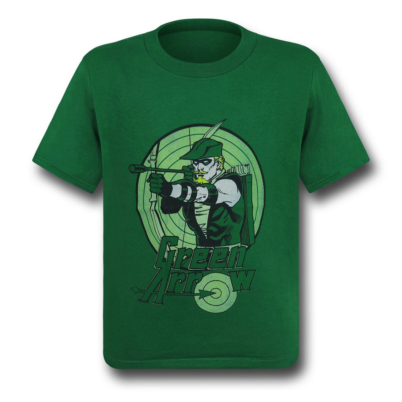 Green Arrow Kids Bullseye Kelly T-Shirt