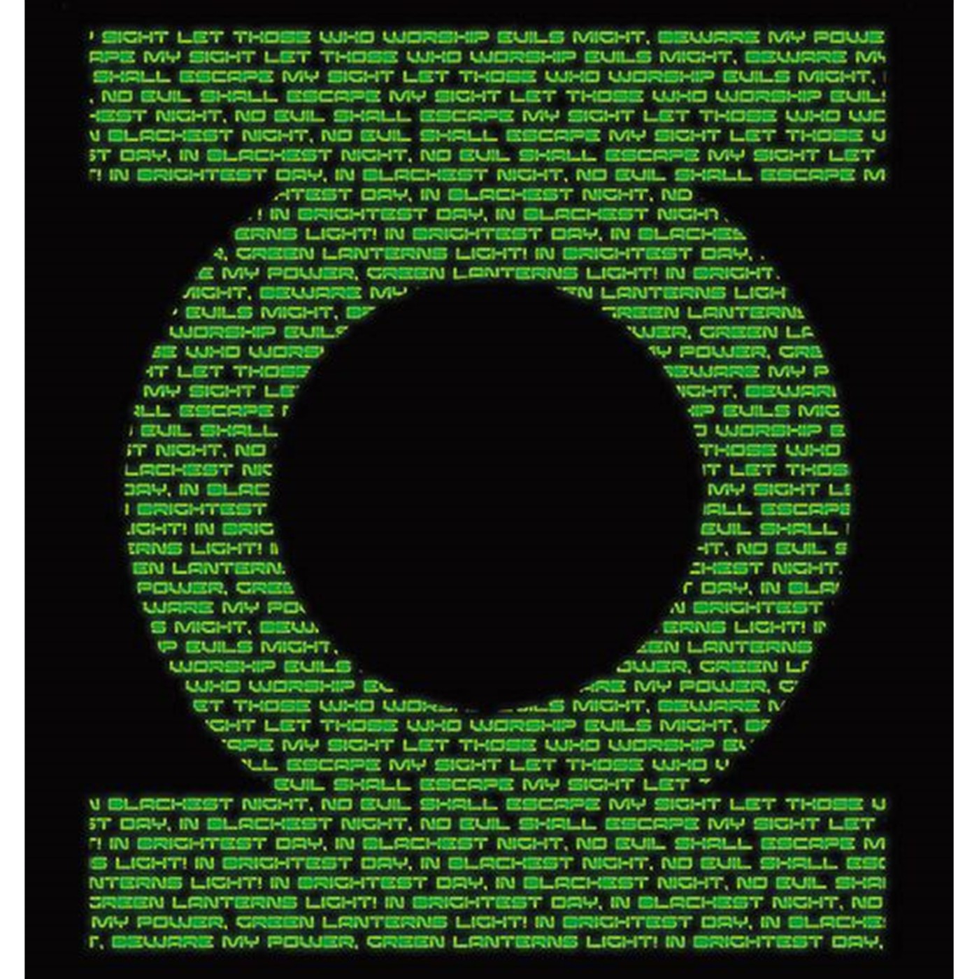 Green Lantern Movie Kids Oath Logo T-Shirt