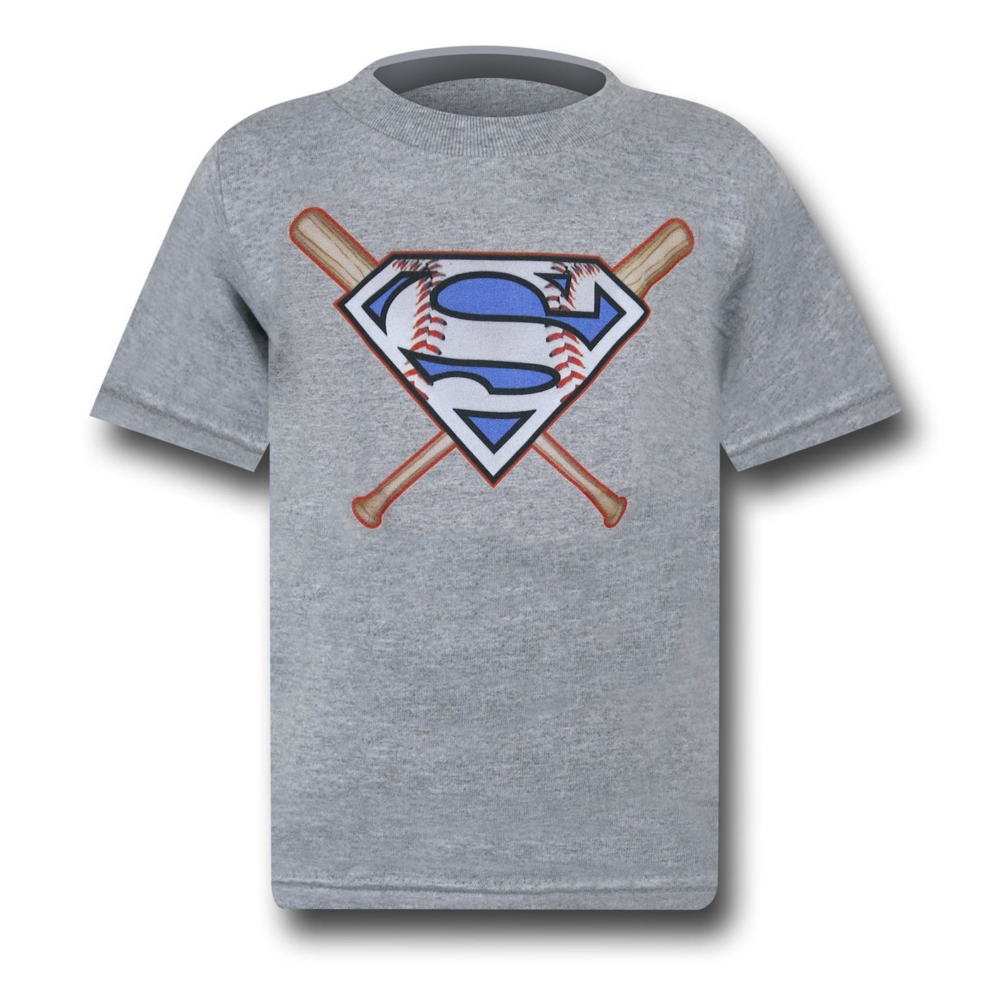 Superman Baseball Symbol Kids T-Shirt