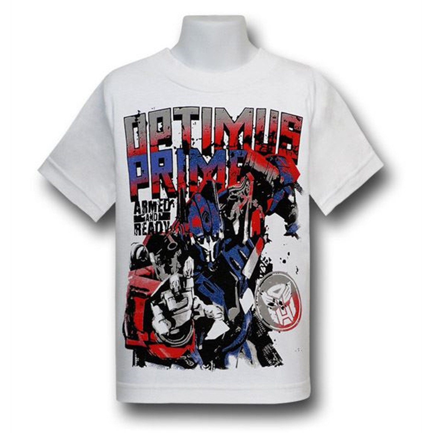 Transformers Kids Optimus Armed T-Shirt