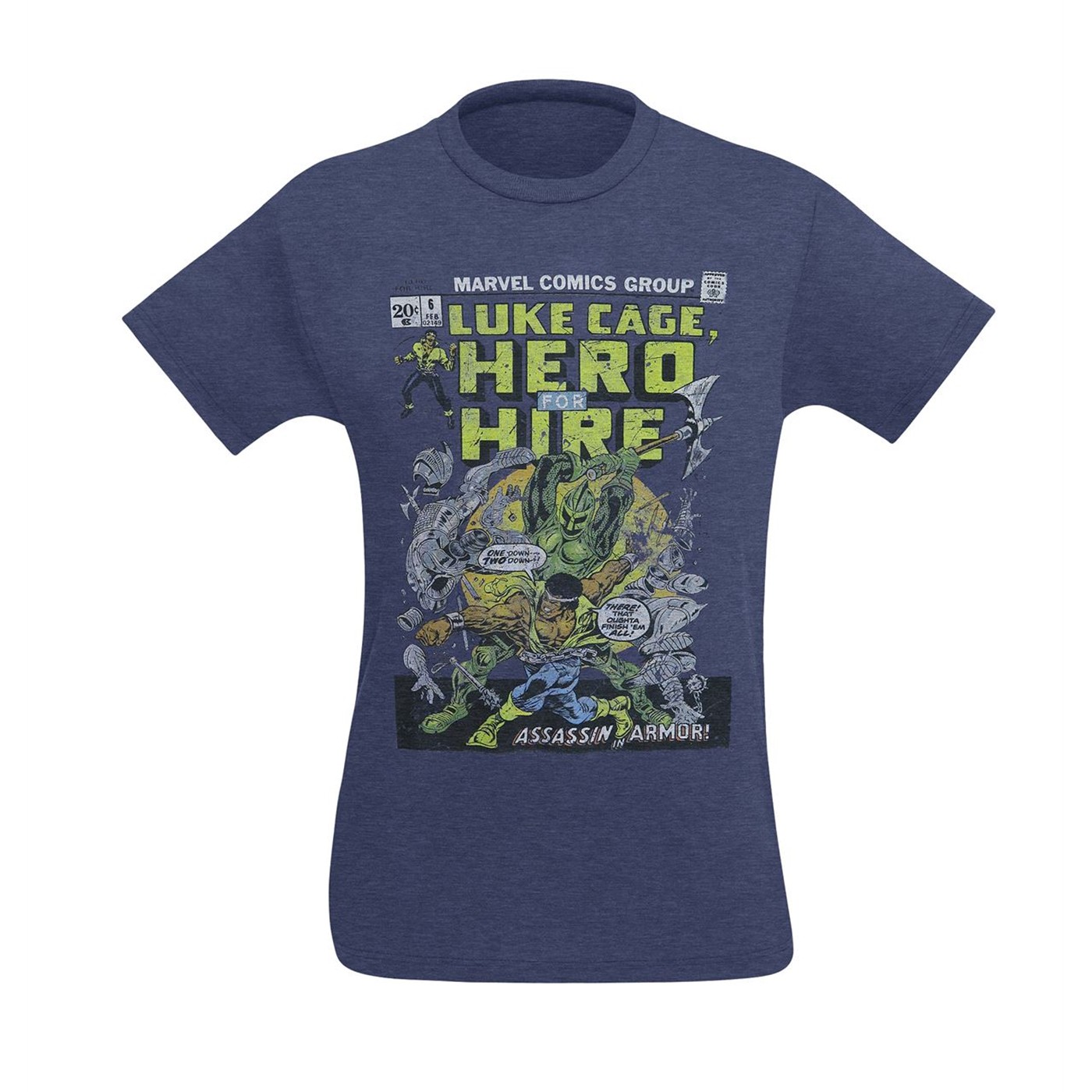 Luke Cage Hero For Hire #6 Men's T-Shirt