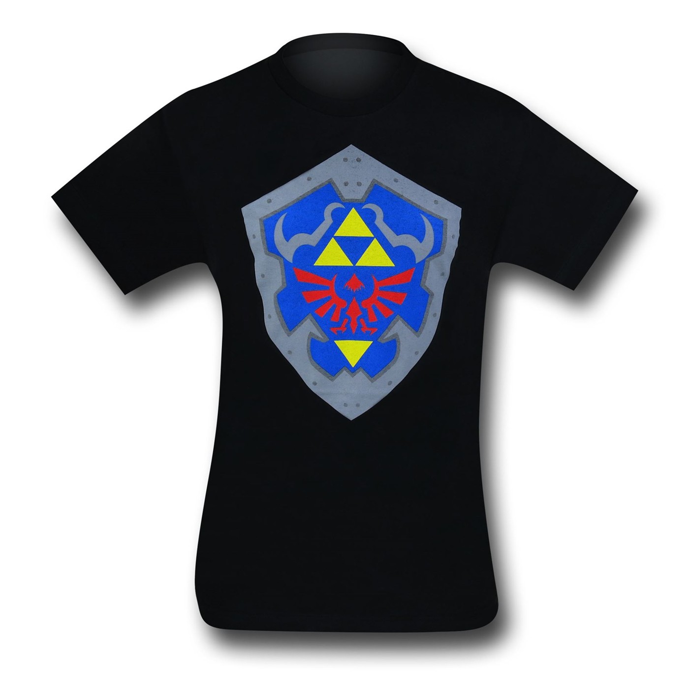 Zelda Simple Shield Black T-Shirt