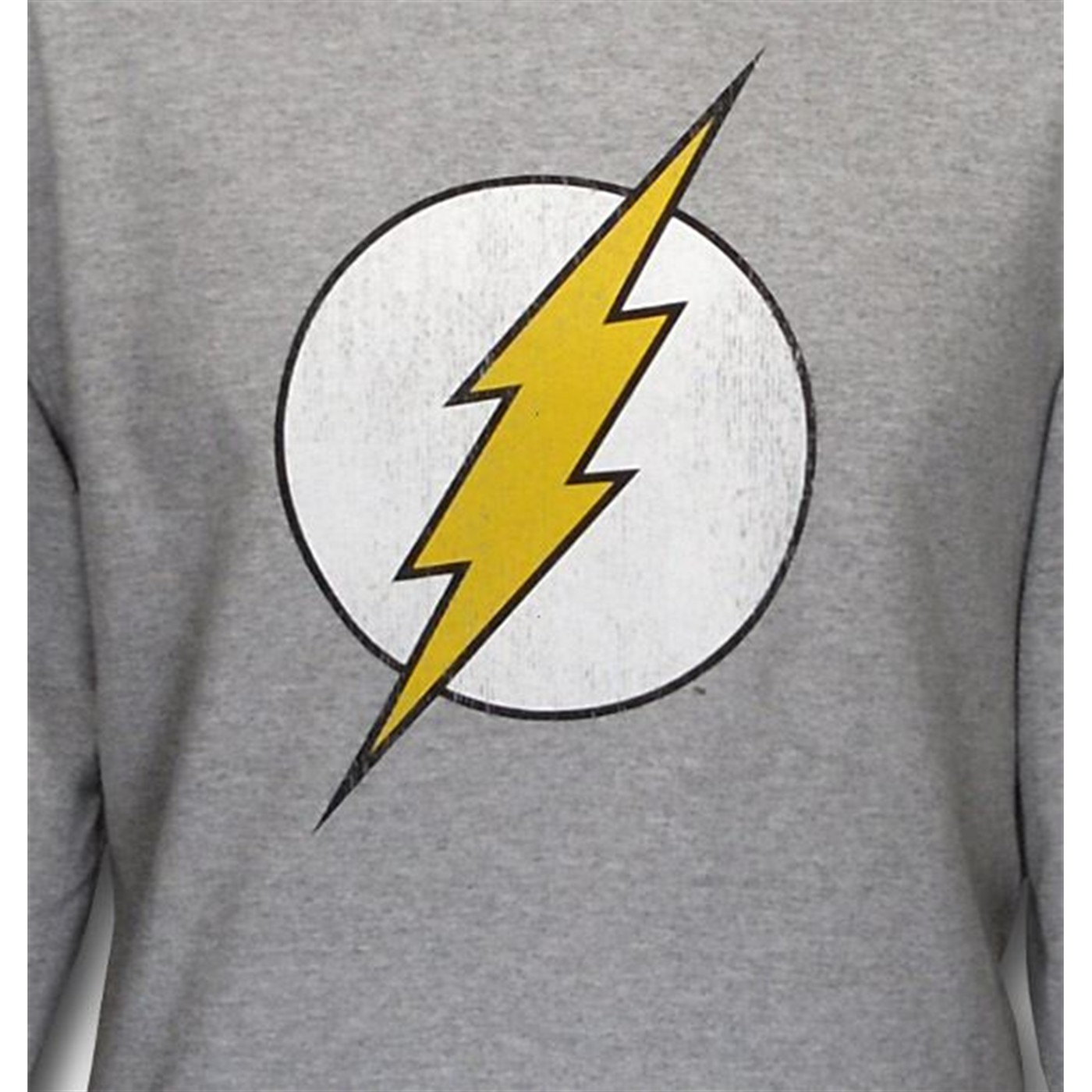 Flash Dist. Heather Grey Long Sleeve T-Shirt