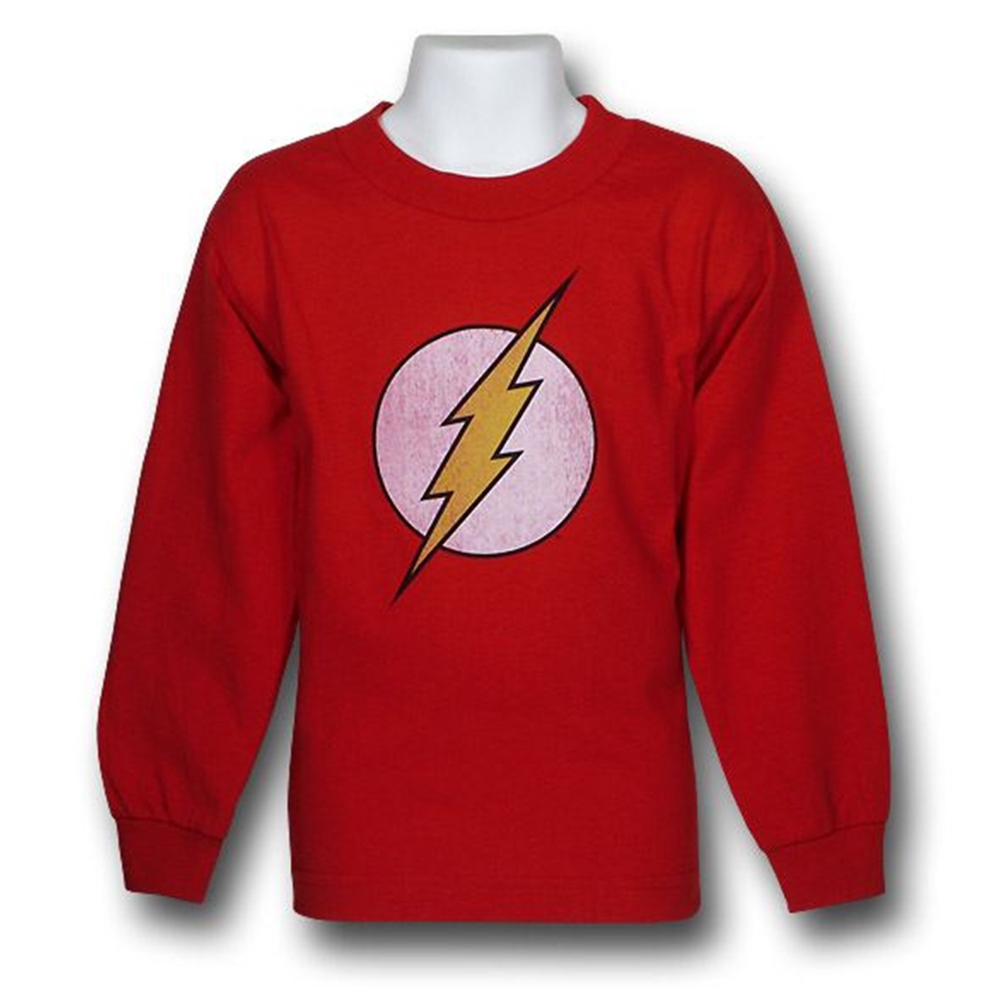 Flash Juvy Distressed Symbol Long Sleeve T-Shirt