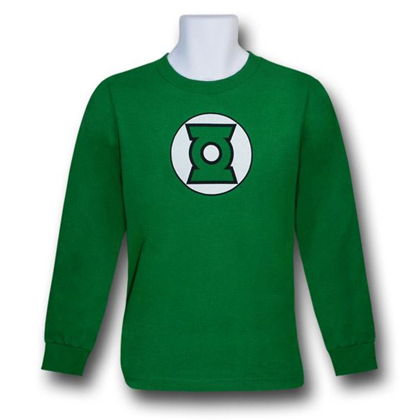 Green Lantern Modern Symbol Kids Long Sleeve T-Shirt