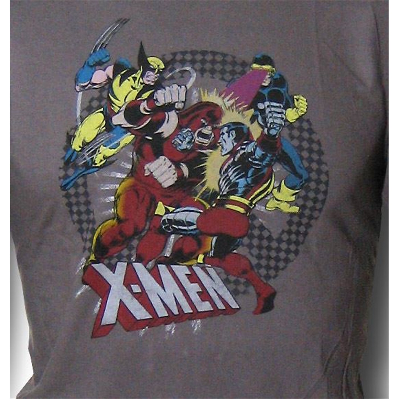 X-Men Kids Red Decco Vs Juggernaut Long Sleeve T-Shirt