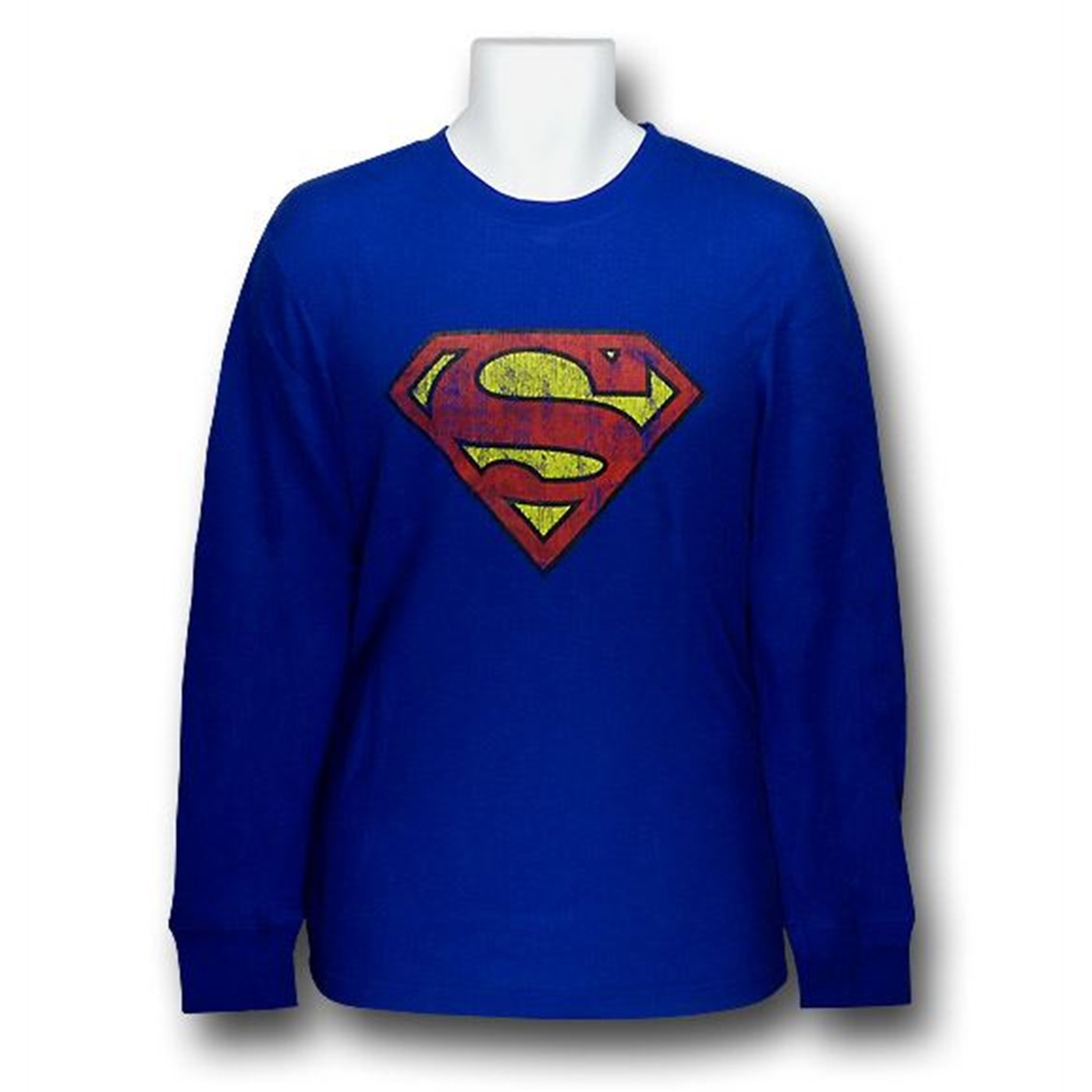 Superman Thermal Long Sleeve Sleep Top