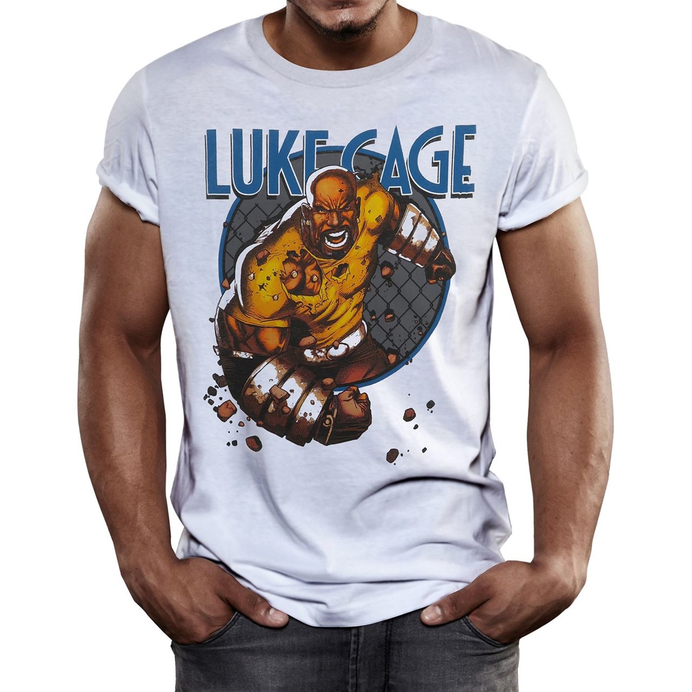 Luke Cage Cage-Match Men's T-Shirt