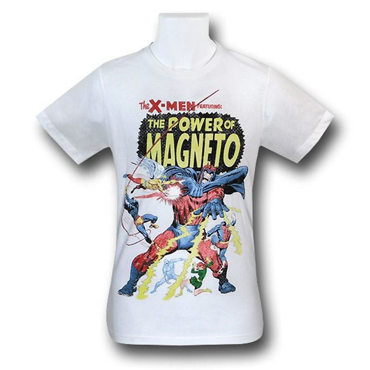 X-Men Power of Magneto Distressed 30 Single T-Shirt