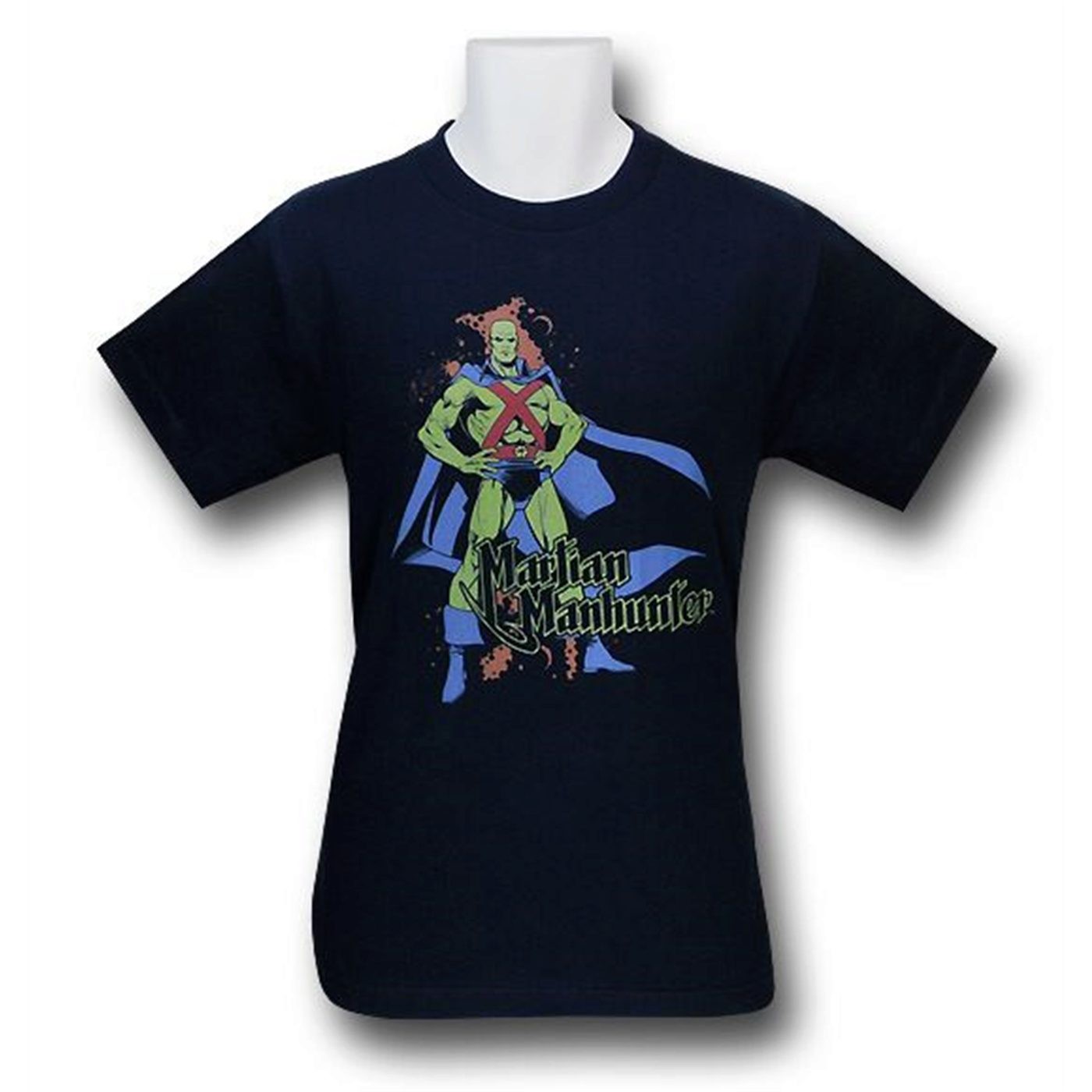 Martian Manhunter Retro Stand T-Shirt