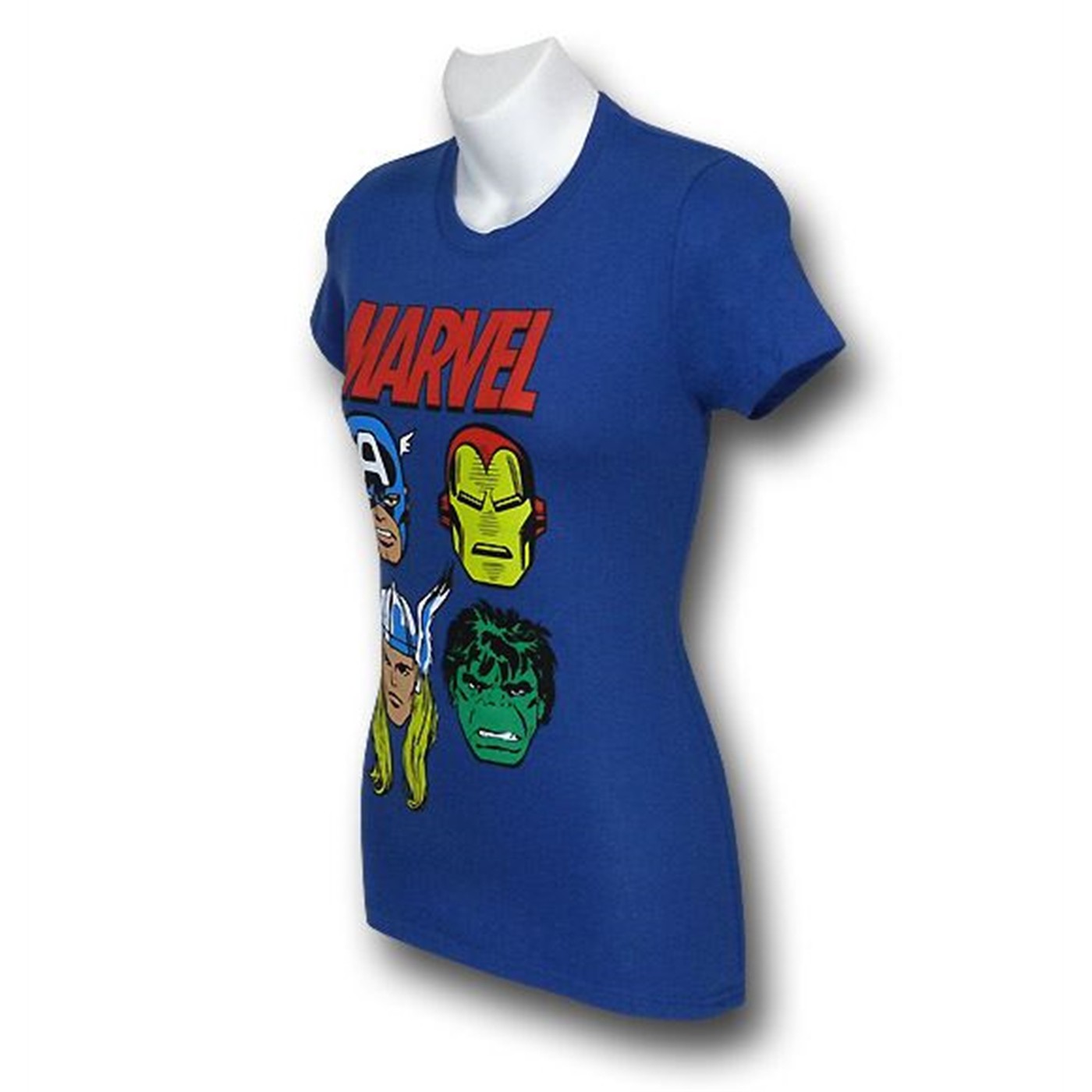 Marvel Avengers Heads Women's T-Shirt