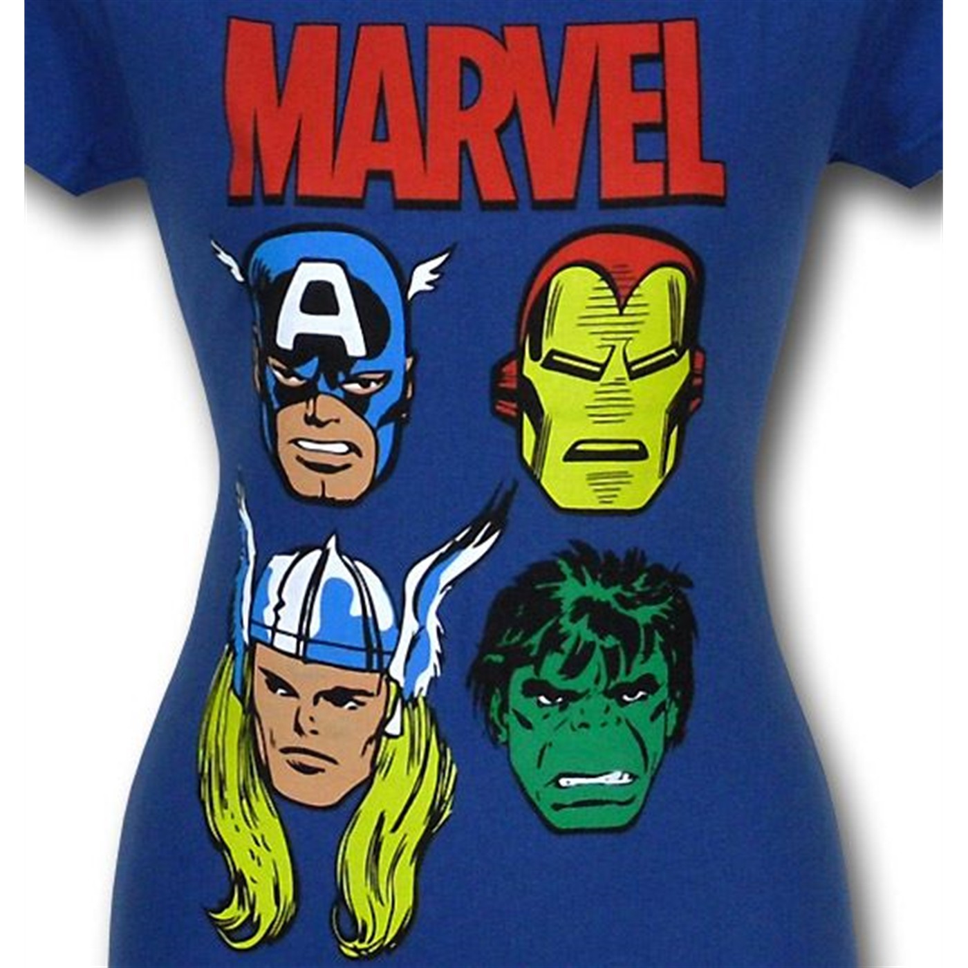 Marvel Avengers Heads Women's T-Shirt