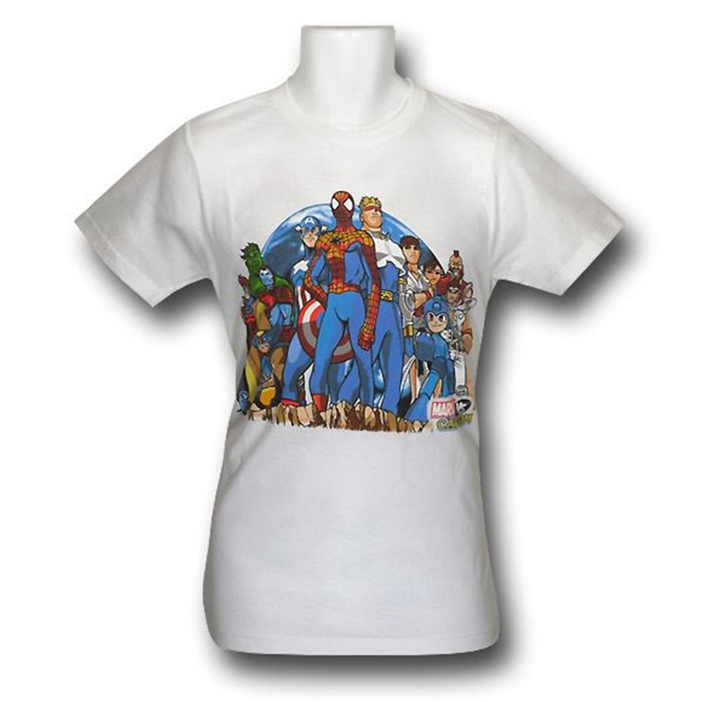 Marvel VS Capcom 30 Single Group Stance T-Shirt