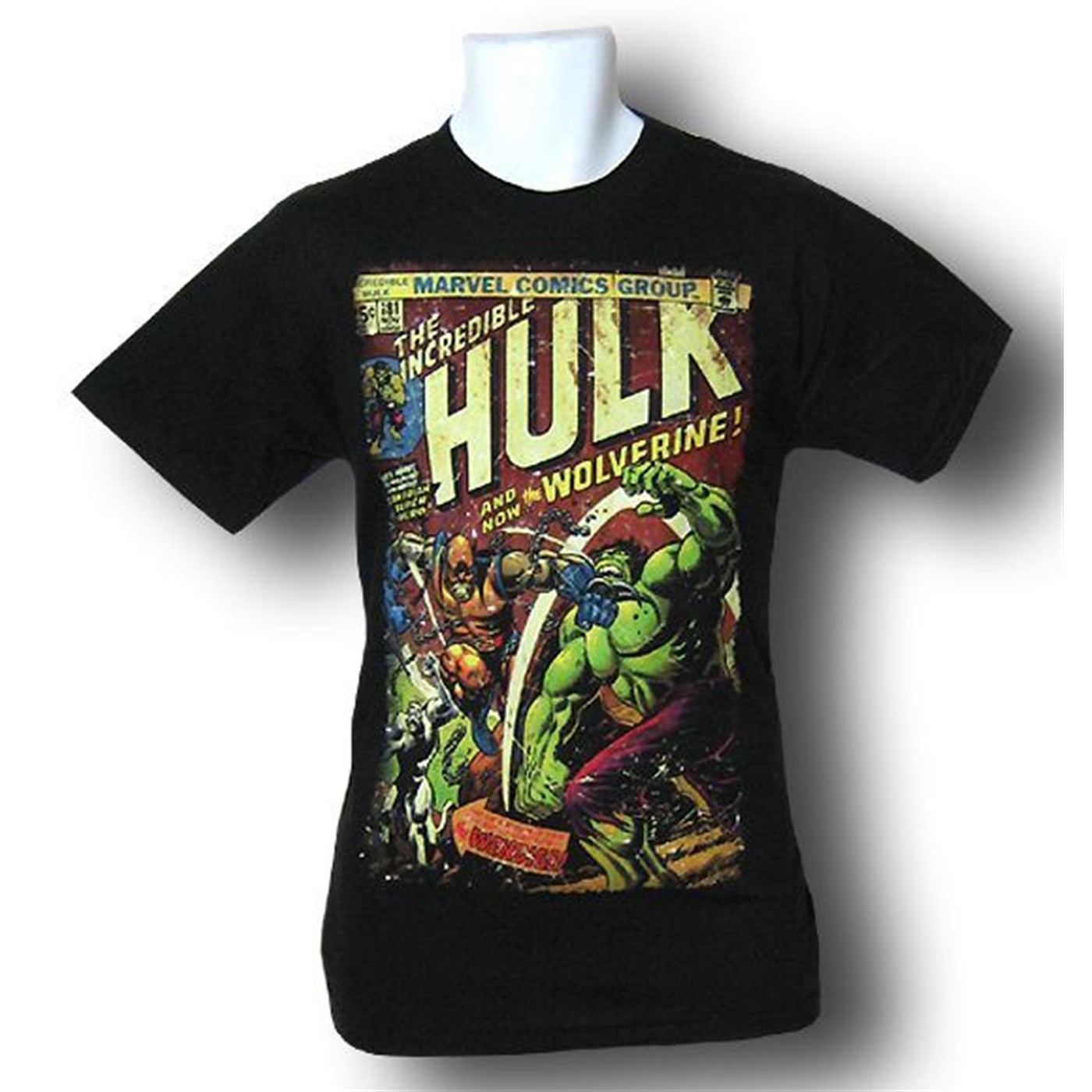 Marvel Import Classics Hulk 181 VS Wolverine T-Shirt