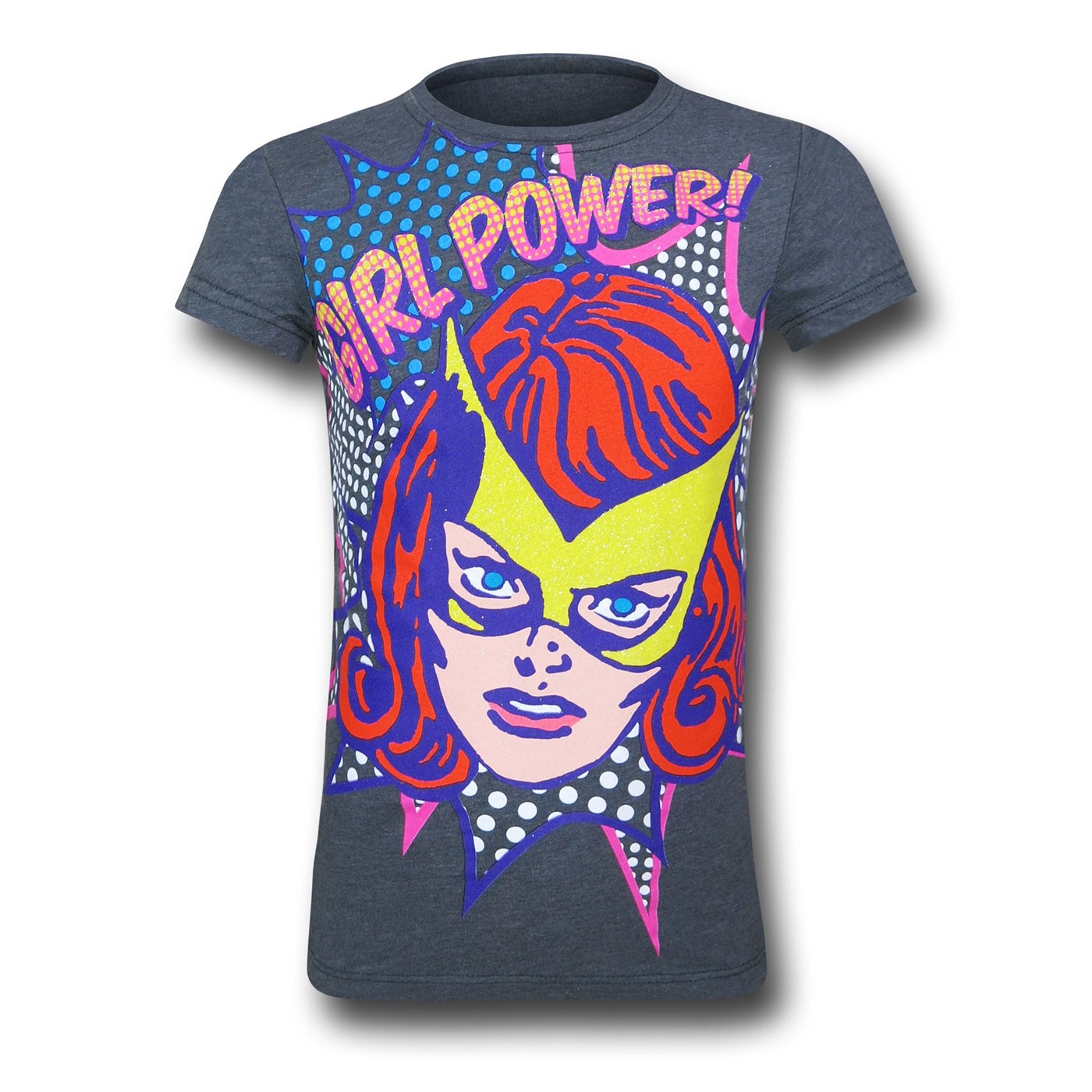Marvel Girl Glitter Power Girls Kids T-Shirt