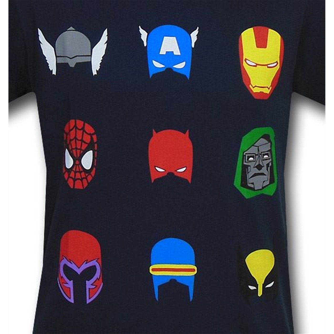 Marvel Headgear 30 Single Navy T-Shirt