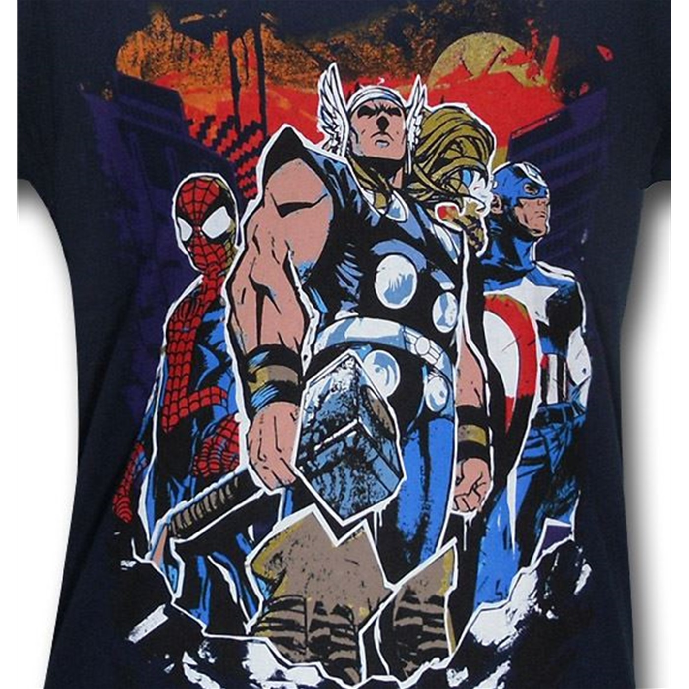 Marvel Heroes Three T-Shirt