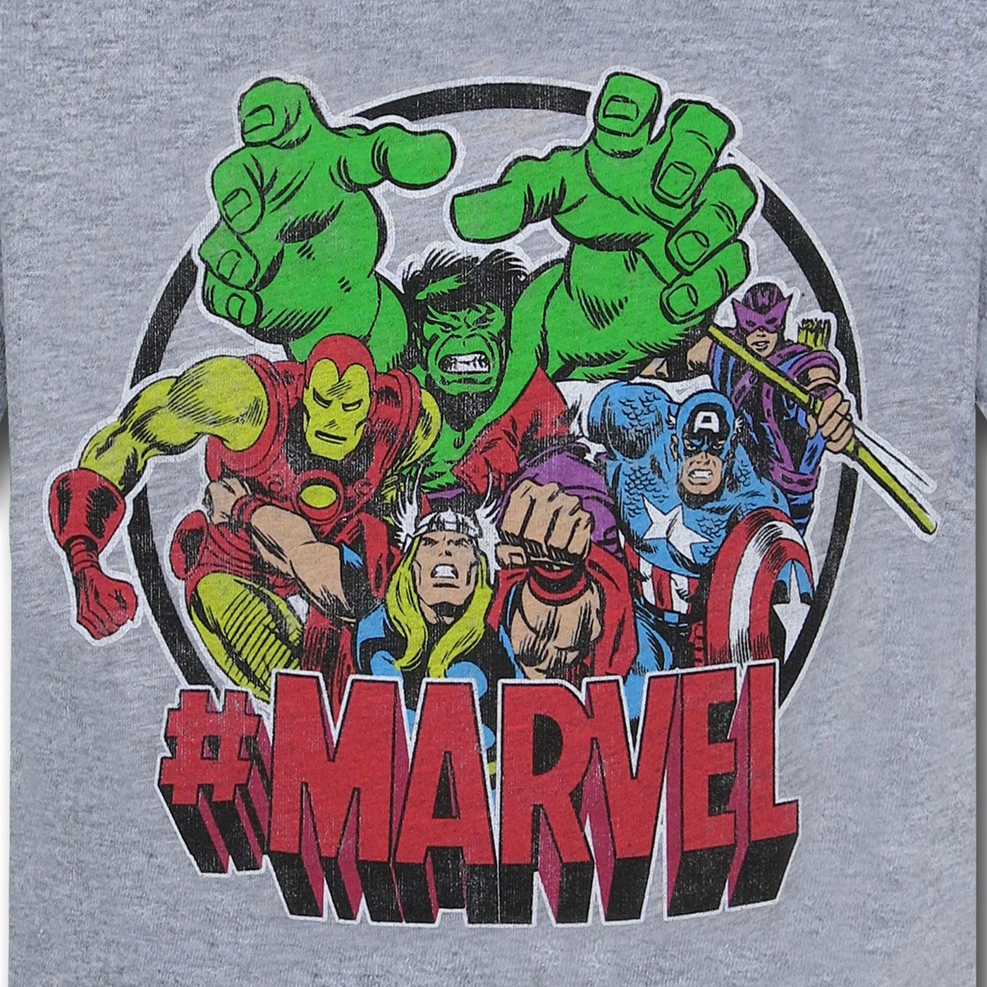 Marvel Heroes Hashtag Assemble Boys T-Shirt