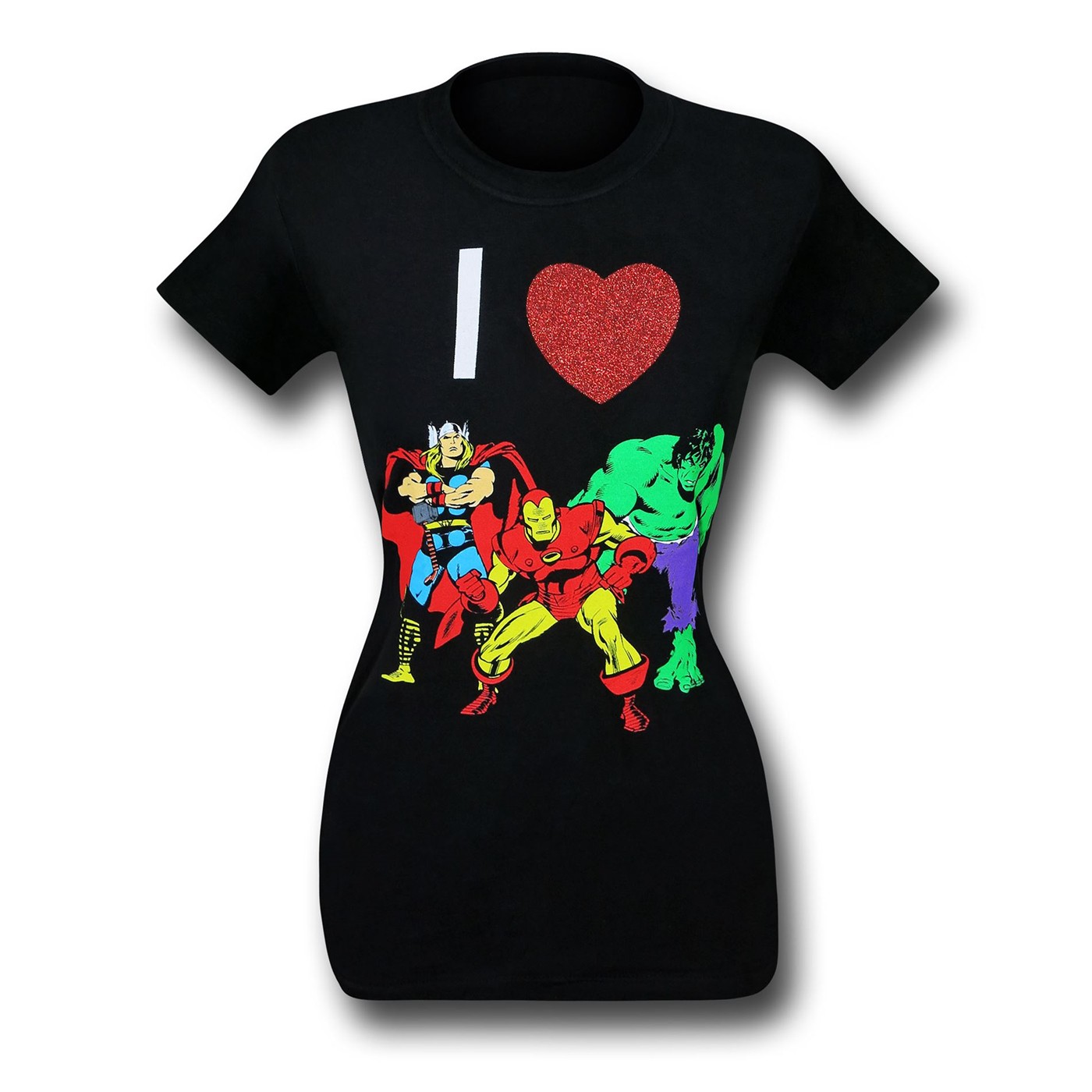 Marvel I Heart Avengers Women's T-Shirt