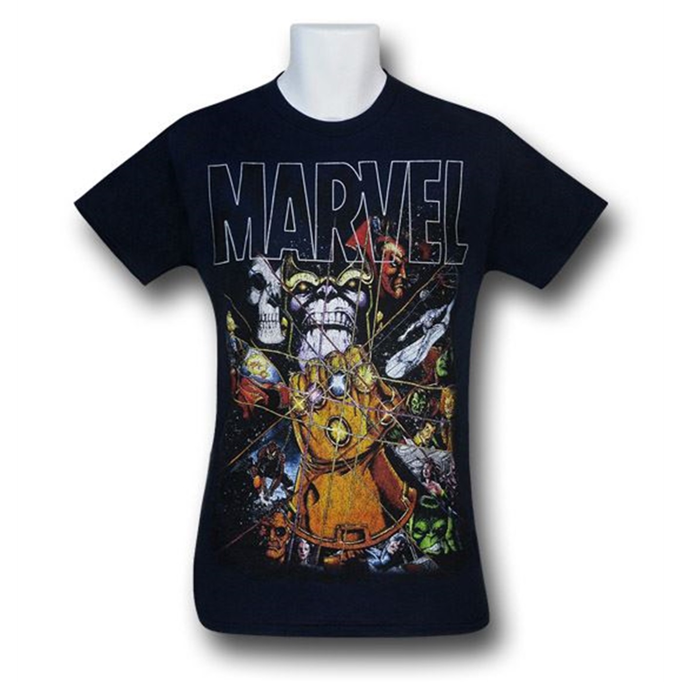 Marvel Distressed Infinity Gauntlet Grudge T-Shirt