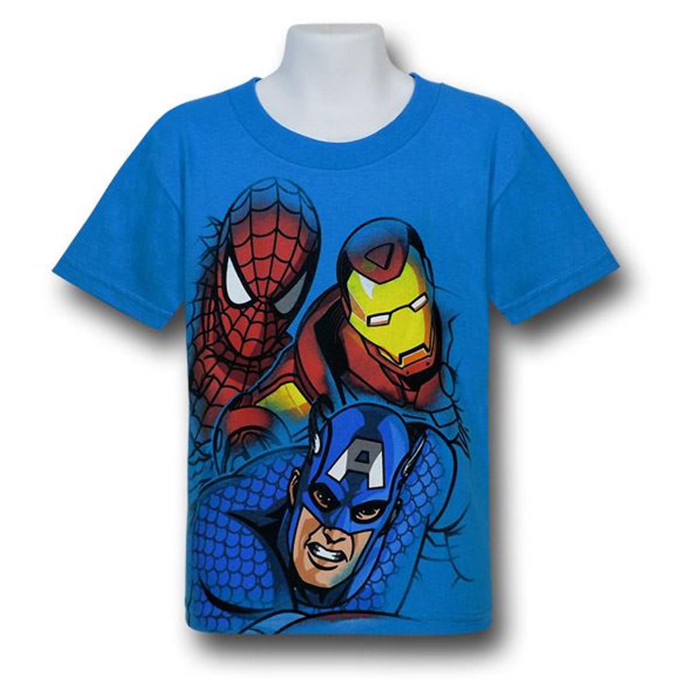 Marvel Kids Turquoise Heroes T-Shirt
