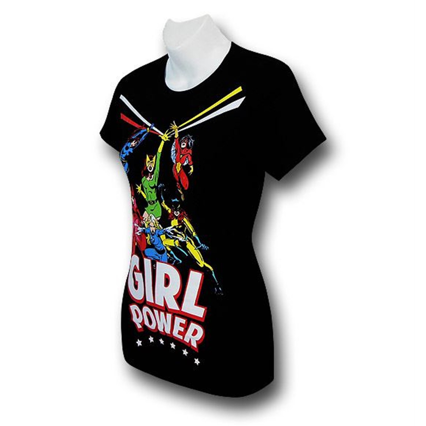 Marvel Girl Power Action Shot Women's T-Shirt